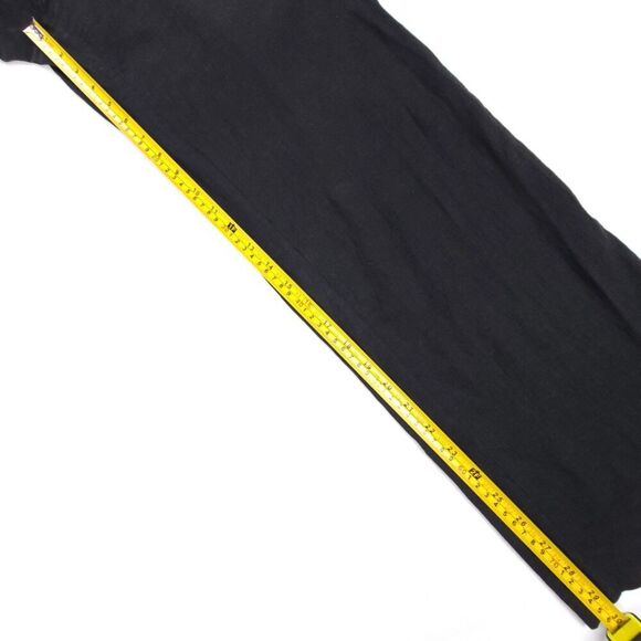 NEW VIX Paula Hermanny Linen Minimal Resort Wide Leg Strapless Jumpsuit Black - Picture 4 of 11